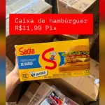 Caixa Hambúrguer de Frango