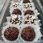 bandeja de brigadeiros