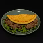 Crepioca de carne de sol