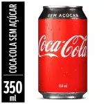 Coca cola Lata  (350 ml) - Zero