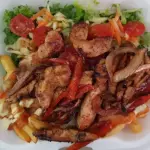 Fajitas de pollo