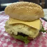 Triple chesse burger
