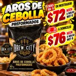 AROS DE CEBOLLA BREW CITY 907grms