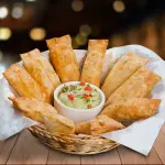 TEQUEÑOS RELLENOS  DE QUESO