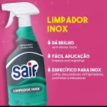 Limpador Inox Saif 500ml