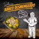 Ajiaco con Pollo Desmenuzado