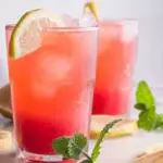 LIMONADA CON FRUTILLA