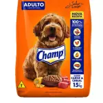 RAÇAO CHAMP CARNE E CEREAL 15KG