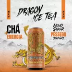 Monster Dragon Ice Tea Pêssego 473ml