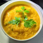 Creme de cabotiá com frango