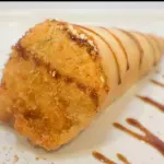 Temaki haru mix - salmão e Camarão