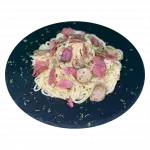 Pasta Jamón & hongos