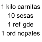#5 (Kilo carn, 10ses, 1bebi,1nop)