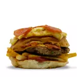 Hamburguesa Pizza