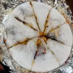 Pizza banana queijo ovo
