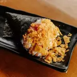 tmkSalmão com doritos e cream cheese