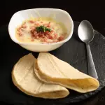 Cazuelita queso fundido y Chorizo