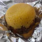 Cuscuz com isca de carne
