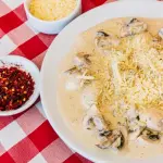 Champiñones al Queso Azul