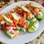 Canoas de ceviche