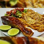 Salmón al Vino