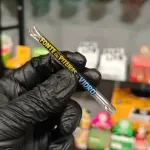 Piteira de Vidro Fonte 6mm