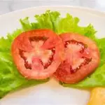 Tomate y lechuga