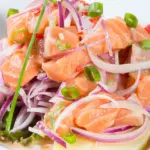 Ceviche de salmón
