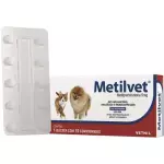 METILVET 5MG 10 COMPRIMIDOS