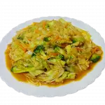 Tallarín con verduras