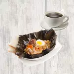 Desayuno con Tamal