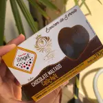 Bombom chocolate maltado crocante