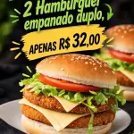 DOIS Duplos Empanado Ninja