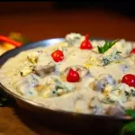 Filé mignon com gorgonzola