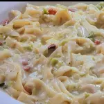 Macarrão de Frango cremoso