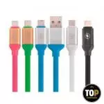Cabo Usb Tipo C Spartan Silicone Emborrachado(cópia)