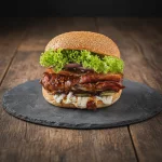 Chori Burger Pollo + Papas