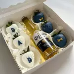 Fresas con cerveza