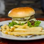 HAMBURGUESA DOBLE CARNE BÚFALO 300g