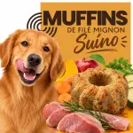MUFFINS DE FILÉ MIGNON SUÍNO