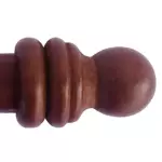 TERMINALES BARRAL DE MADERA x2