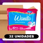 Bulto Wanita Toalla Diurna 10uds