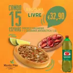 Novo Combo Escolha Livre 15 Esfihas