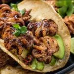 Tacos de pulpo