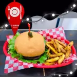 Pan con Hamburguesa