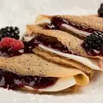 Crepa de frutos rojos