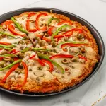 Pizza Keto vegetales