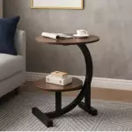 Mesa auxiliar doble repisa