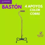 BASTÓN 4 APOYOS BASE ANCHA