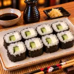 Makimonos Pepino Japonês (8 peças)